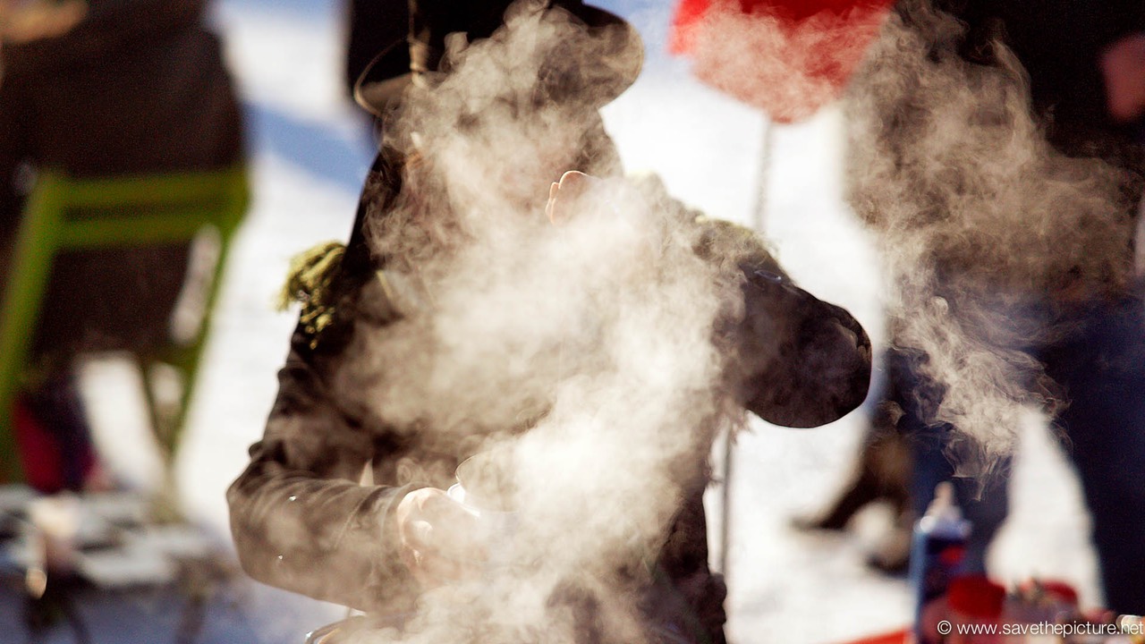 Amsterdam frozen canals, holy smoke