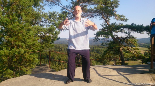 Antoine Taikiken Ritsuzen at sunset