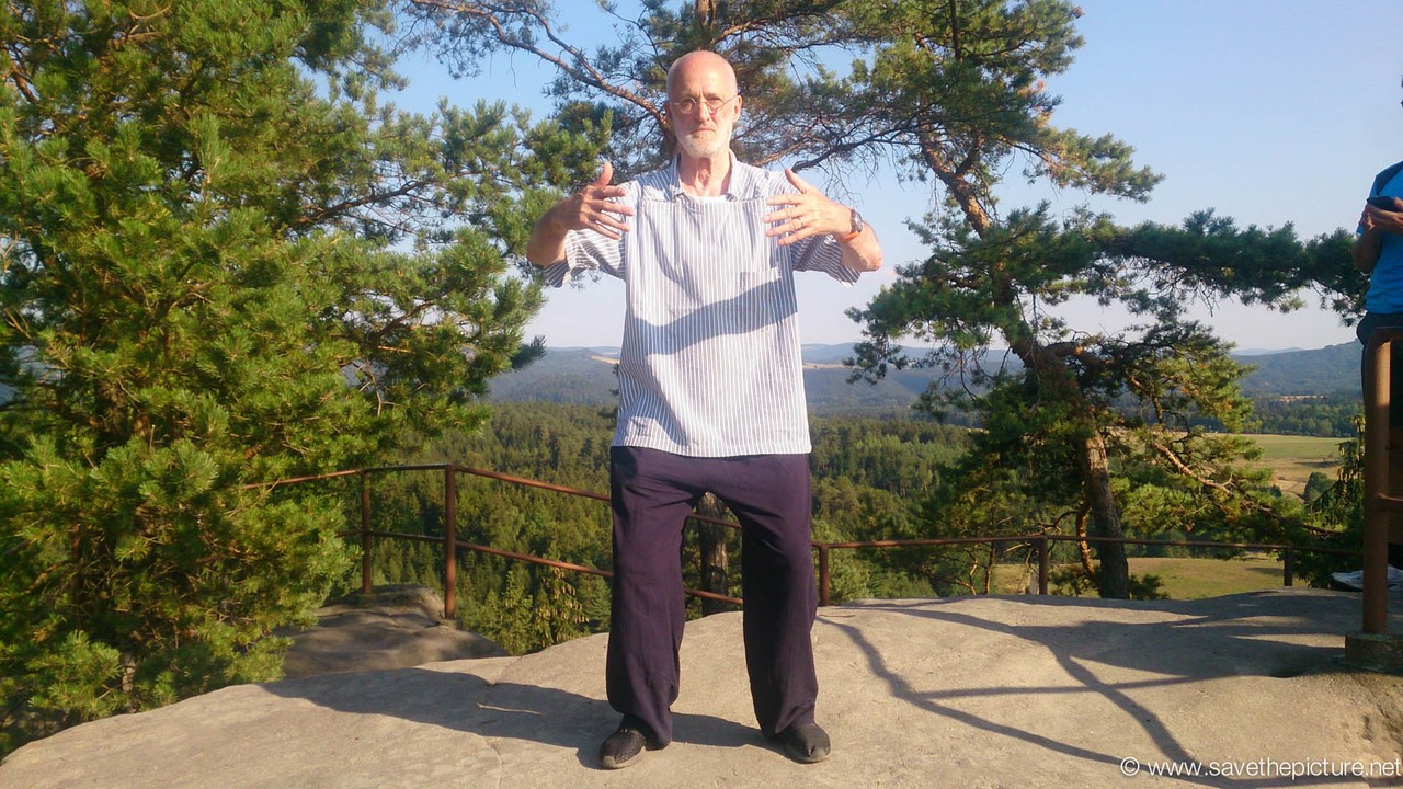Antoine Taikiken Ritsuzen at sunset