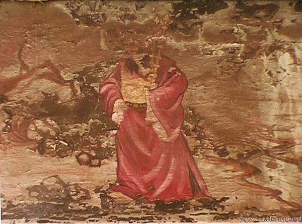 China Shaolin Dharma hall paintings 4
