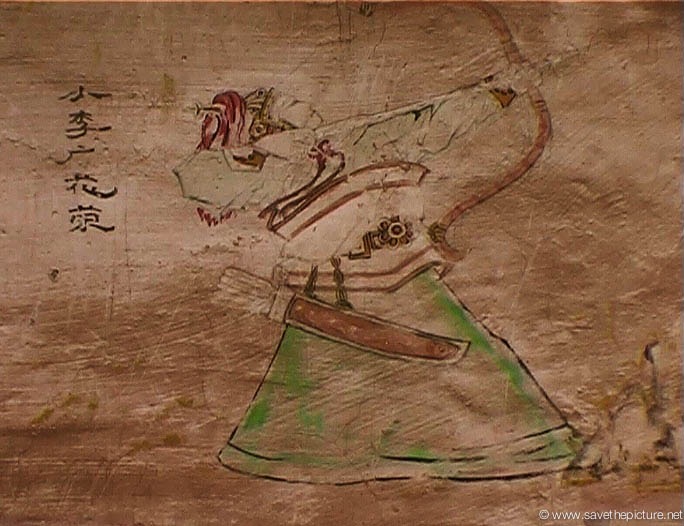 China Shaolin Dharma hall paintings 10