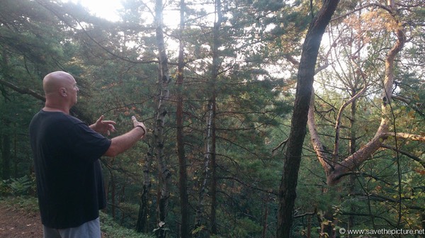 Eric standing strong since the early day of Taikiken practice