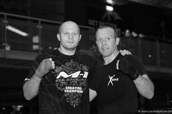 Fedor Emelianenko and Ronny Rivano