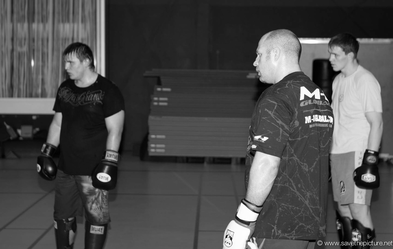 Fedor Emelianenko listening