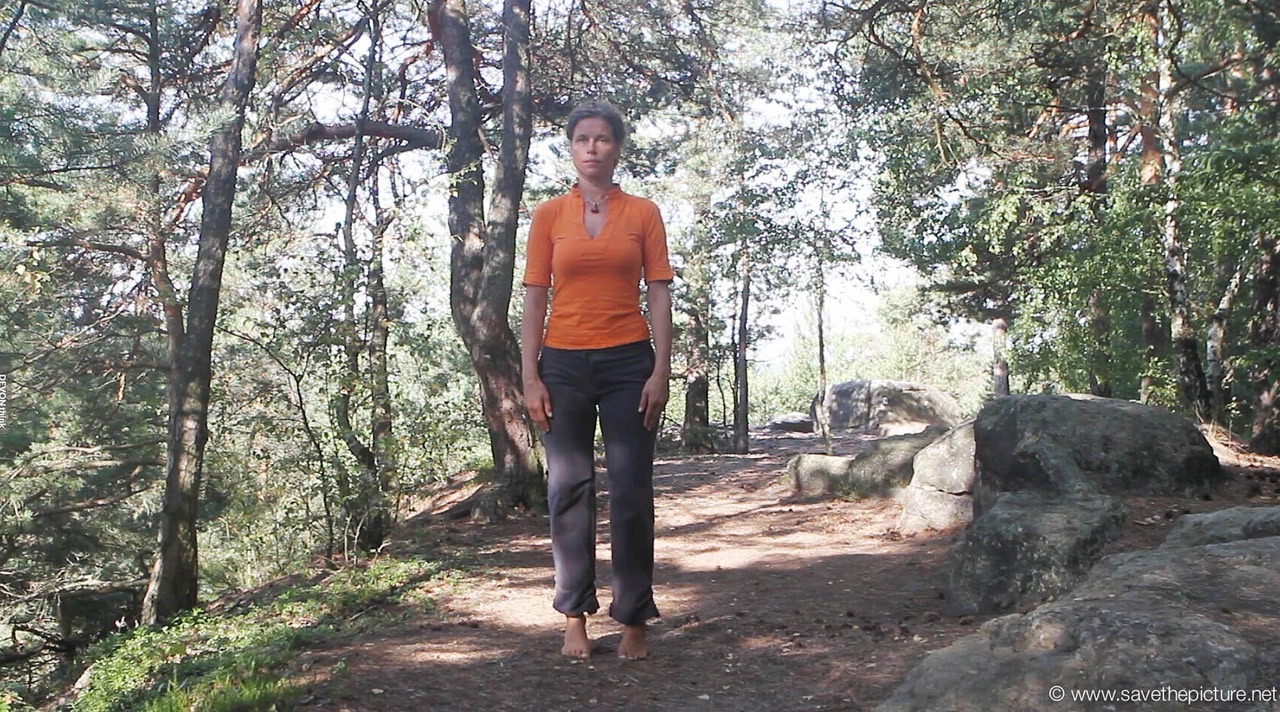 Hachidankin Standing on your toes