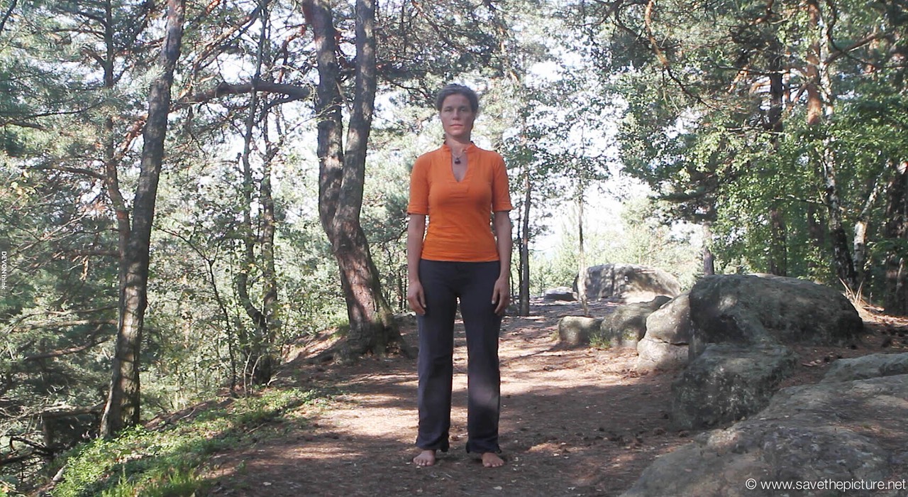 Hachidankin Relax Posture
beginning