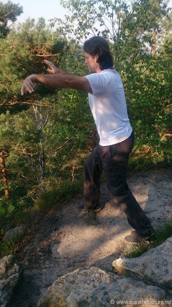 Lucian early morning Taikiken sensitivity training