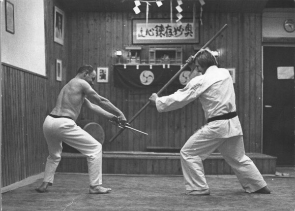 Rinus Schulz en Ton v Heumen Kobudo
