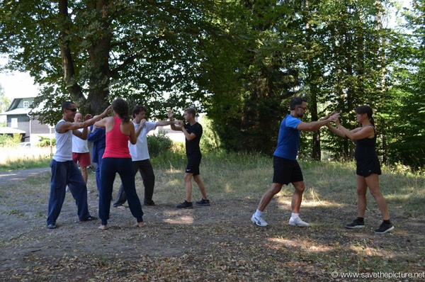 Taikiken basic attack and defense training_