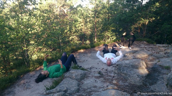 Taikiken early morning reclining zen patak