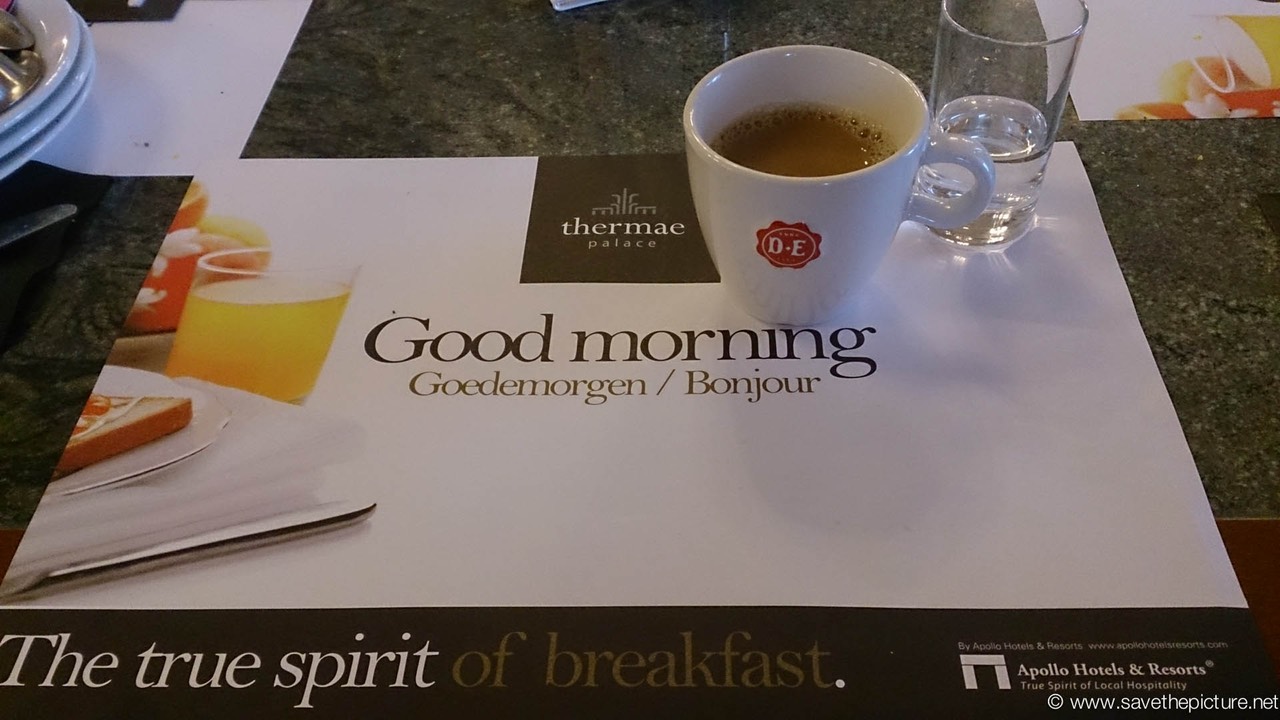True spirit of breakfast at Thermae Palace, Ostend